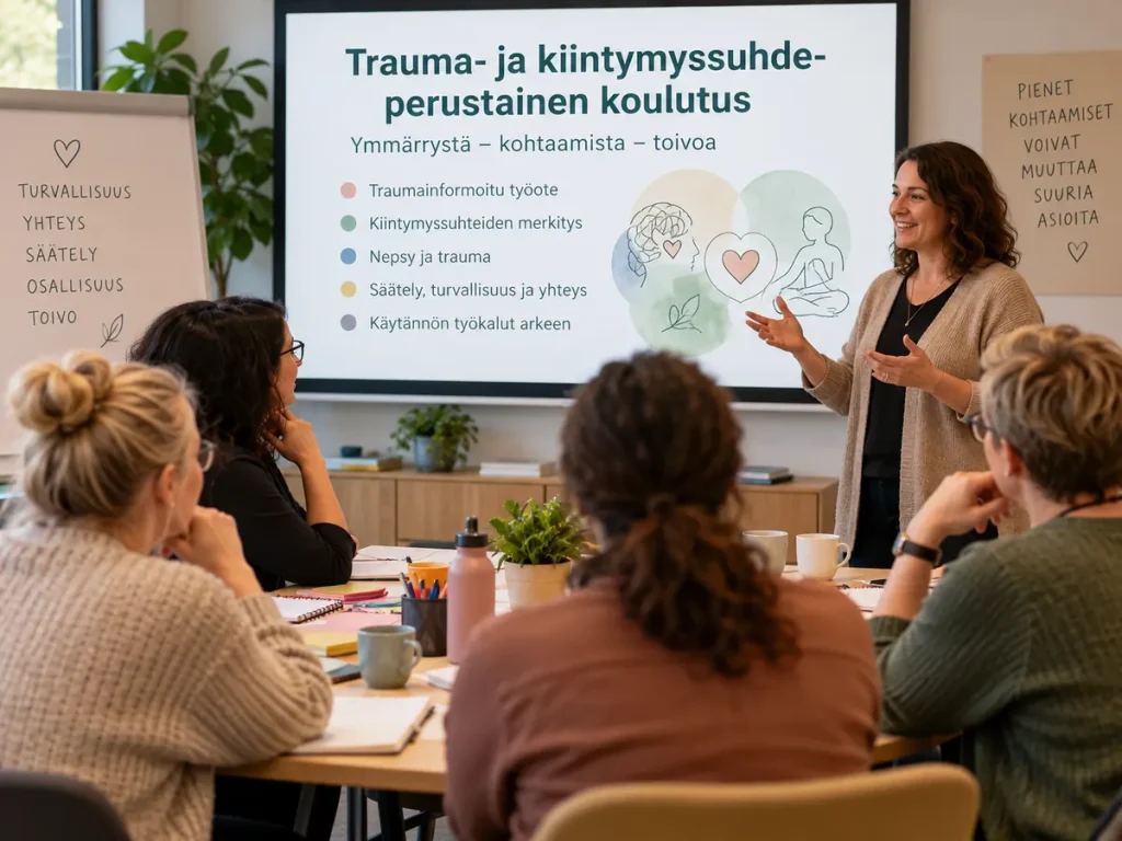 Kotirauha lastenkodin traumakoulutus tiimille